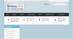 Desktop Screenshot of belezaplus.com.br